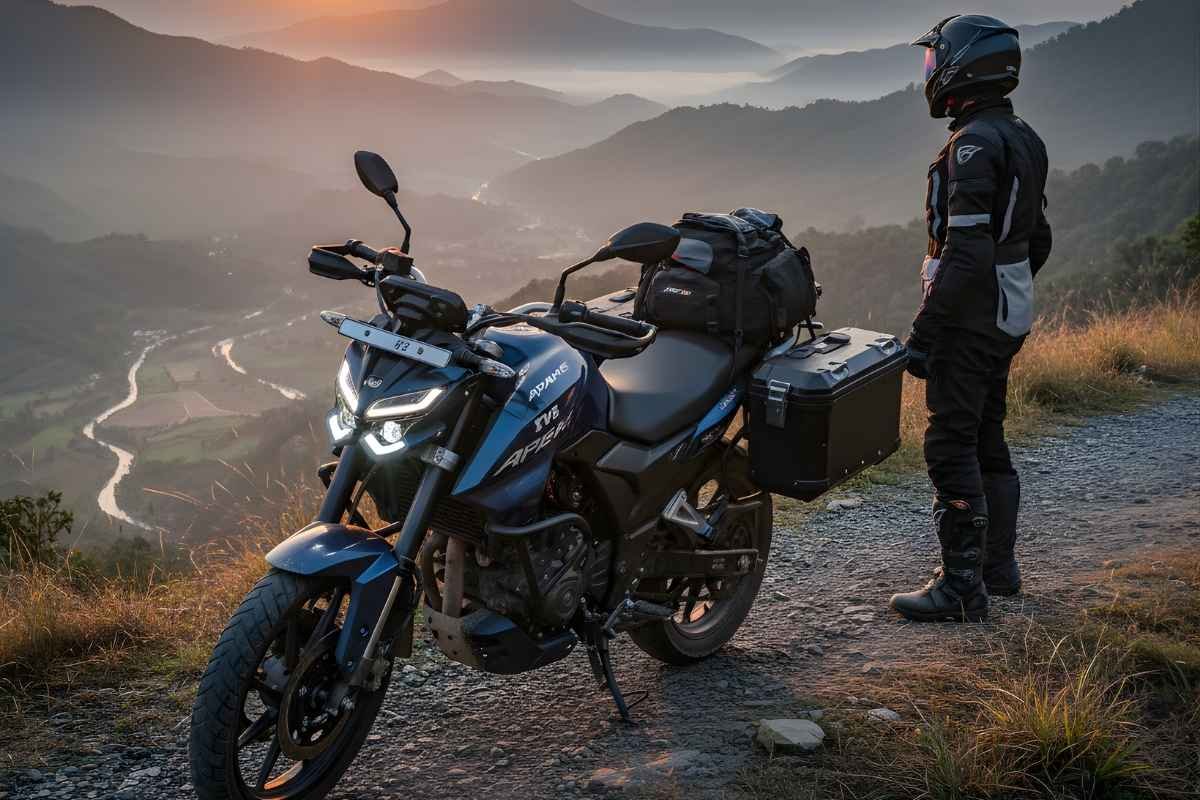 1.99 लाख में आई TVS Apache RTX 300, दमदार लुक और एडवेंचर फीचर्स से मचा रही धमाल!