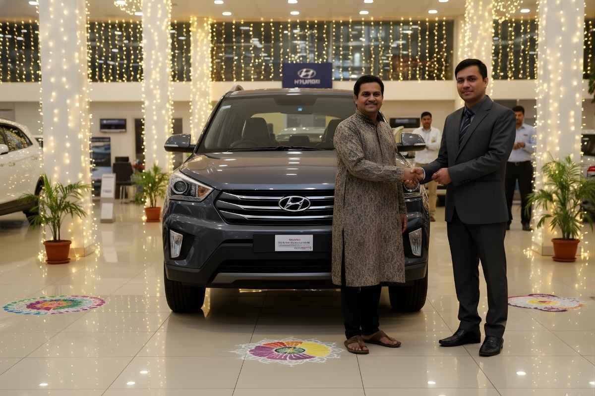 हुंडई शोरूम जाकर उठा लो Creta! दीवाली पर मिल रहा ₹75 हजार तक का फायदा, अब कीमत शुरू ₹10.72 लाख से